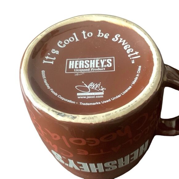 Vintage Hersheys Chocolate 2005 Its Cool To Be Sweet Mug Satisfy Your Sweet Toot - Picture 5 of 12